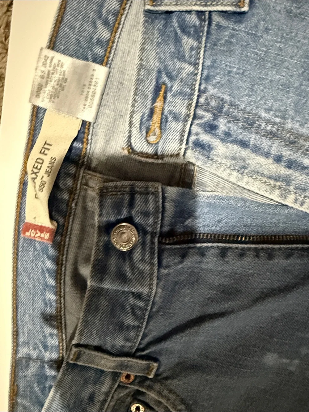 Levi's Men's 550 Relaxed Jeans - Light Blue Denim
